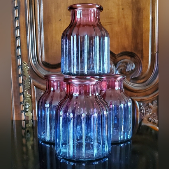 Homegoods | Accents | 4 Ombre 5 34 Flash Vases Or Jars | Poshmark